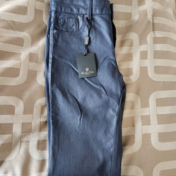 MASSIMO DUTTI SKINNY FIT BLACK THICK COTTON PANS NEW SIZE 4 - Picture 3 of 13